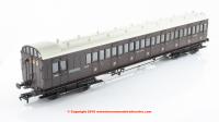 39-624 Bachmann SE&CR 60ft Birdcage Brake Third SE&CR Wellington Brown